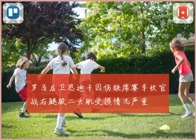罗马后卫恩迪卡因伤缺席赛季收官战右腿股二头肌受损情况严重